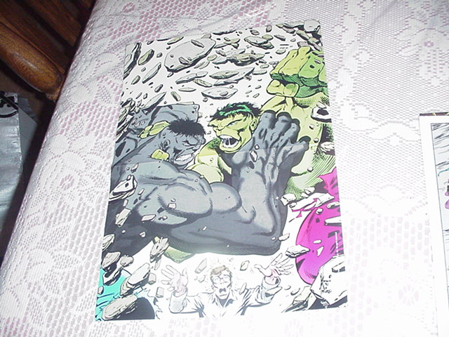 Incredible Hulk VS Mr Fixit Poster
