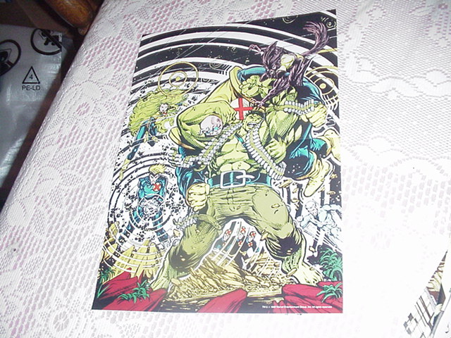 Incredible Hulk VS X-Factor Poster Polaris