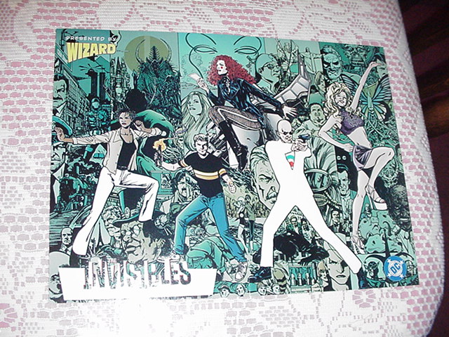 Invisibles Poster Vertigo Grant Morrison