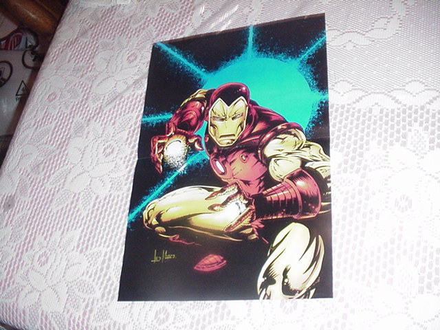 Iron Man Poster by Leonardo Manco