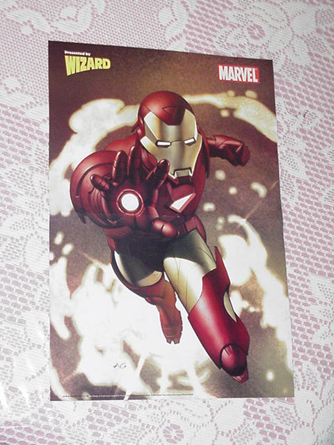 Iron Man Repulsor Poster Adi Granov