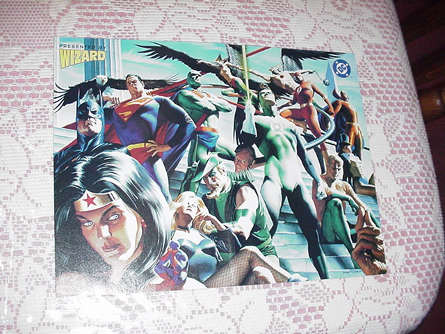 DCU Heroes Poster Justice League Alex Ross