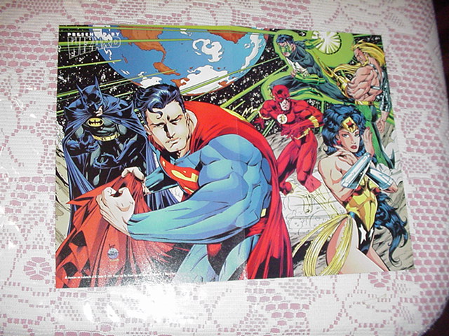 JLA Poster by Howard Porter