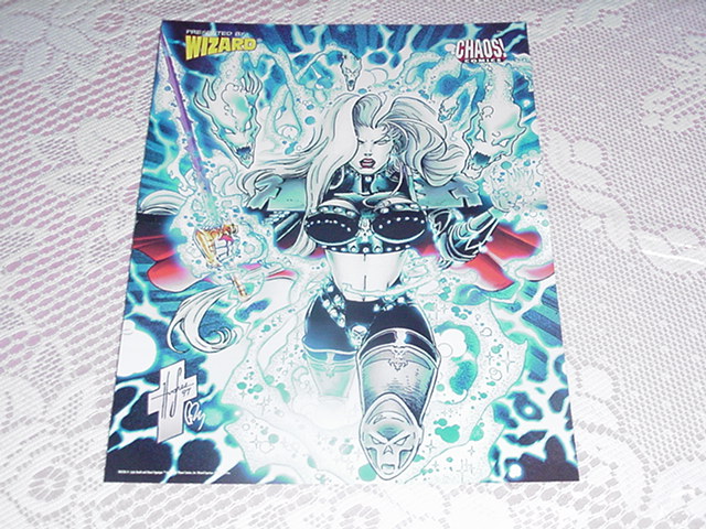 Lady Death Poster Steven Hughes Chaos Crossgen