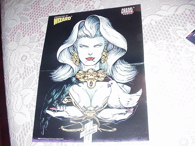 Lady Death Poster Steven Hughes Chaos Animated