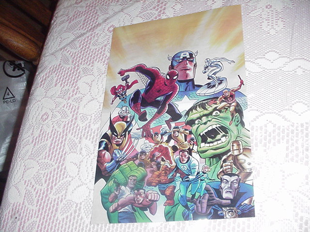 Marvel Universe Poster Bruce Timm Batman Animated