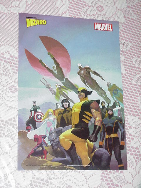 Astonishing X-Men + New Avengers Poster Esad Ribic