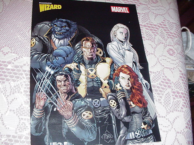 New X Men Poster Ethan Van Sciver Emma Wolvie Jean