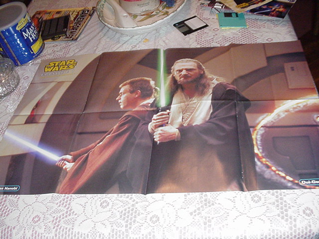 Obi Wan & Qui Gonn Poster Star Wars