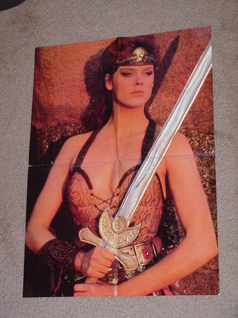 Red Sonja Movie Poster Brigitte Nielsen