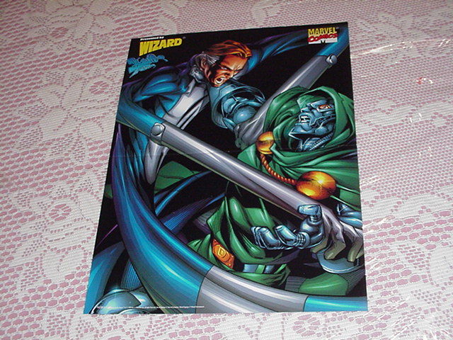 Reed Vs Dr Doom Poster Larocca Fantastic Four