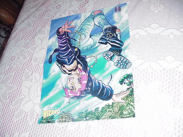 Roxy Poster Adam Warren Freefall from Gen 13