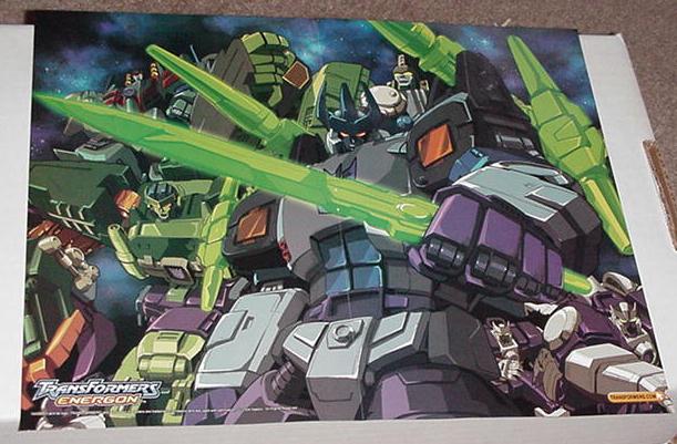 Galvatron + Decepticons Poster Don Figueroa