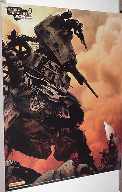 Grimlock Poster Jae Lee Transformers vs G I Joe GI