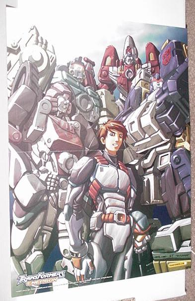 Kicker w Omnicons Poster Transformers Joe Ng