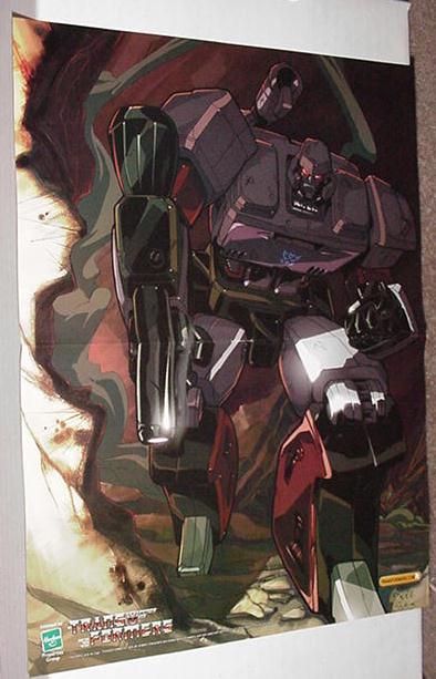 Megatron Poster Pat Lee Dreamwave Transformers