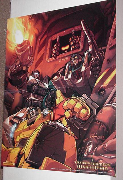 Prison Break Poster Don Figueroa Transformers War