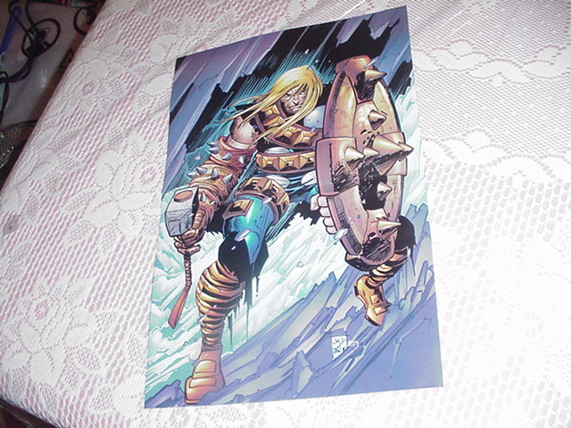 Mighty Thor Poster by John Romita Jr