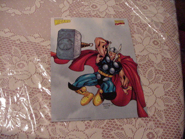 Mighty Thor Poster by Carlo Barberi