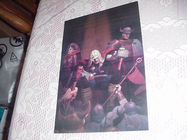 Mighty Thor Poster Ariel Olivetti Ruler of Asgard!