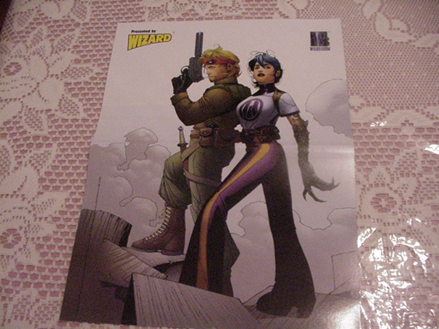 Wildcats poster by Travis Charest Grifter + V