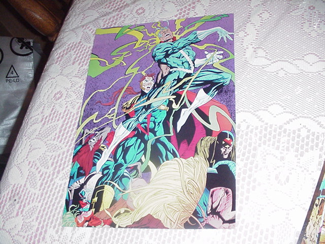 X-Factor Defeated Poster Joe Quesada Quicksilver
