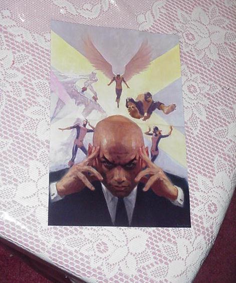 Original X-Men Poster Paolo Rivera Angel Jean Grey