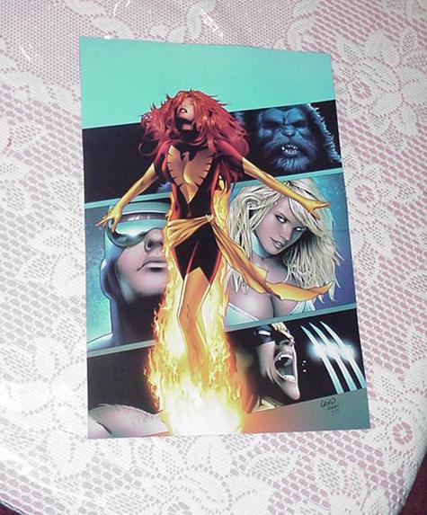 Dark Phoenix Poster # 2 Greg Land White Queen