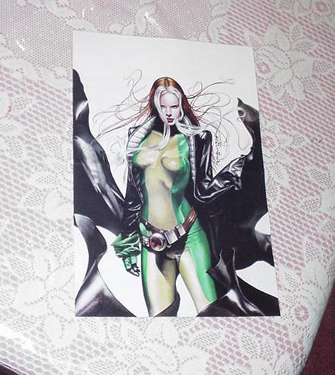 Rogue Poster Rodolfo Migliari Art X-Men 3 Movie