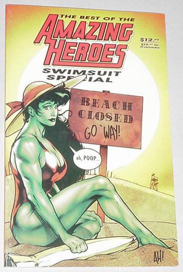 Best of Amazing Heroes Swimsuit Spec Adam Hughes C