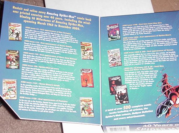 Amazing Spider-Man CD-ROM 500 ISSUES ON UR TV DVD