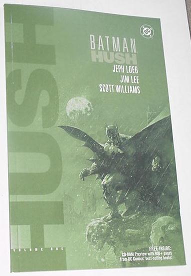Batman Hush V1 TPB VS SUPERMAN! w FREE CD-ROM