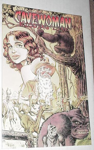 Cavewoman Missing Link TP Walton Shumaker NM
