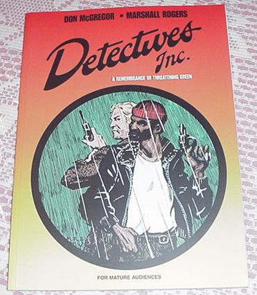 Detectives Inc TP Don McGregor Rogers Image 1st pr