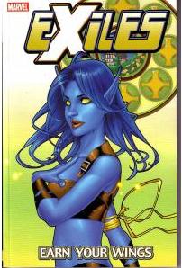 Exiles V8 Earn Your Wings TPB Fant Four + X-Men!