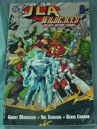 JLA Wildcats NM Great Book! Grant Morrison