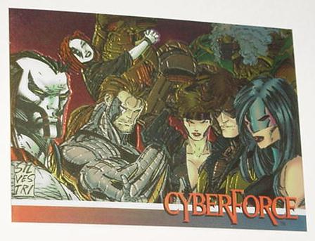 Cyberforce Chromium Trading Card Image # 4 Marc Si