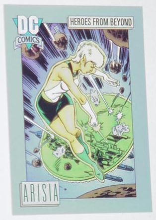 Arisia Trading Card Green Lantern Corps