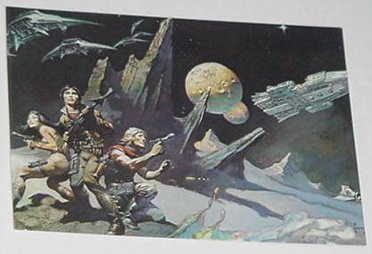 Attack Trading Card Frank Frazetta Art
