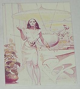 Deina Trading Card Frank Frazetta Art