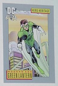 Green Lantern Trading Card Modern Parallax