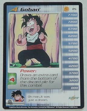 Dragonball Z Gohan Trading Card Game