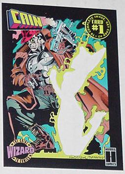 Cain Trading Card # 1 Harris Comics Decryptor Card