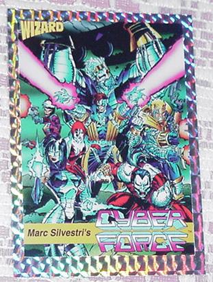 Cyberforce Chromium Border Trading Card Image # 6