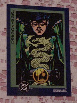 DC Comics Dragonmage Trading Card Legionaires Prom