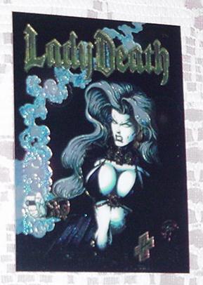 Chaos Comics Lady Death Chromium Trading Card Hugh