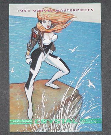Crystal Trading Card Inhumans Avengers Bret Blevin