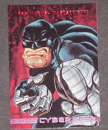 Cyber Trading Card Wolverine Joe Jusko