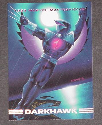 Darkhawk Trading Card Ken Steacy