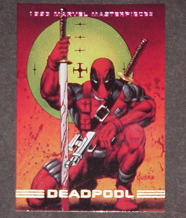 Deadpool Trading Card 2 Joe Jusko X-Men X-Force